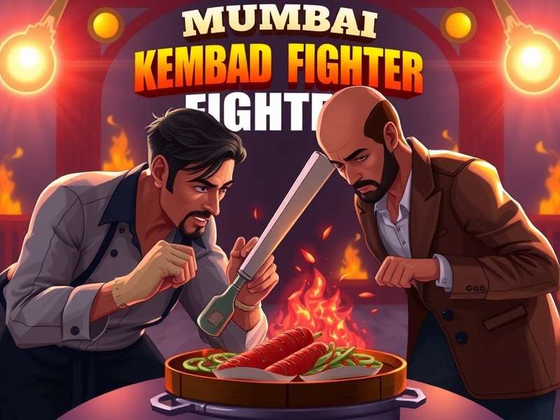 Mumbai Kebab Fighter Game Banner